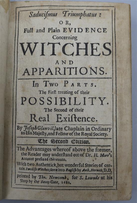 Glanvil, Joseph - Seducismus Triumphatus; or Full and Plain Evidence concerning Witches and Apparations ...,
